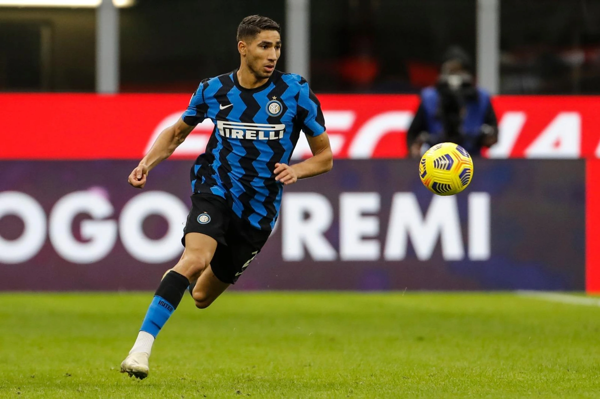 Inter, Marotta: “Parte solo Hakimi”