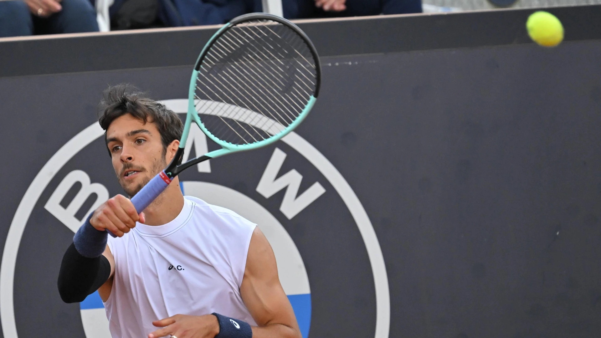 Lorenzo Musetti during the Internazionali BNL d Italia 2025 at Foro Italico, Italy, May 13rd, 2025