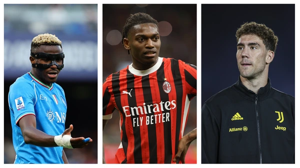 Voci di mercato – Rafa Leao, Victor Osimhen e Dusan Vlahovic