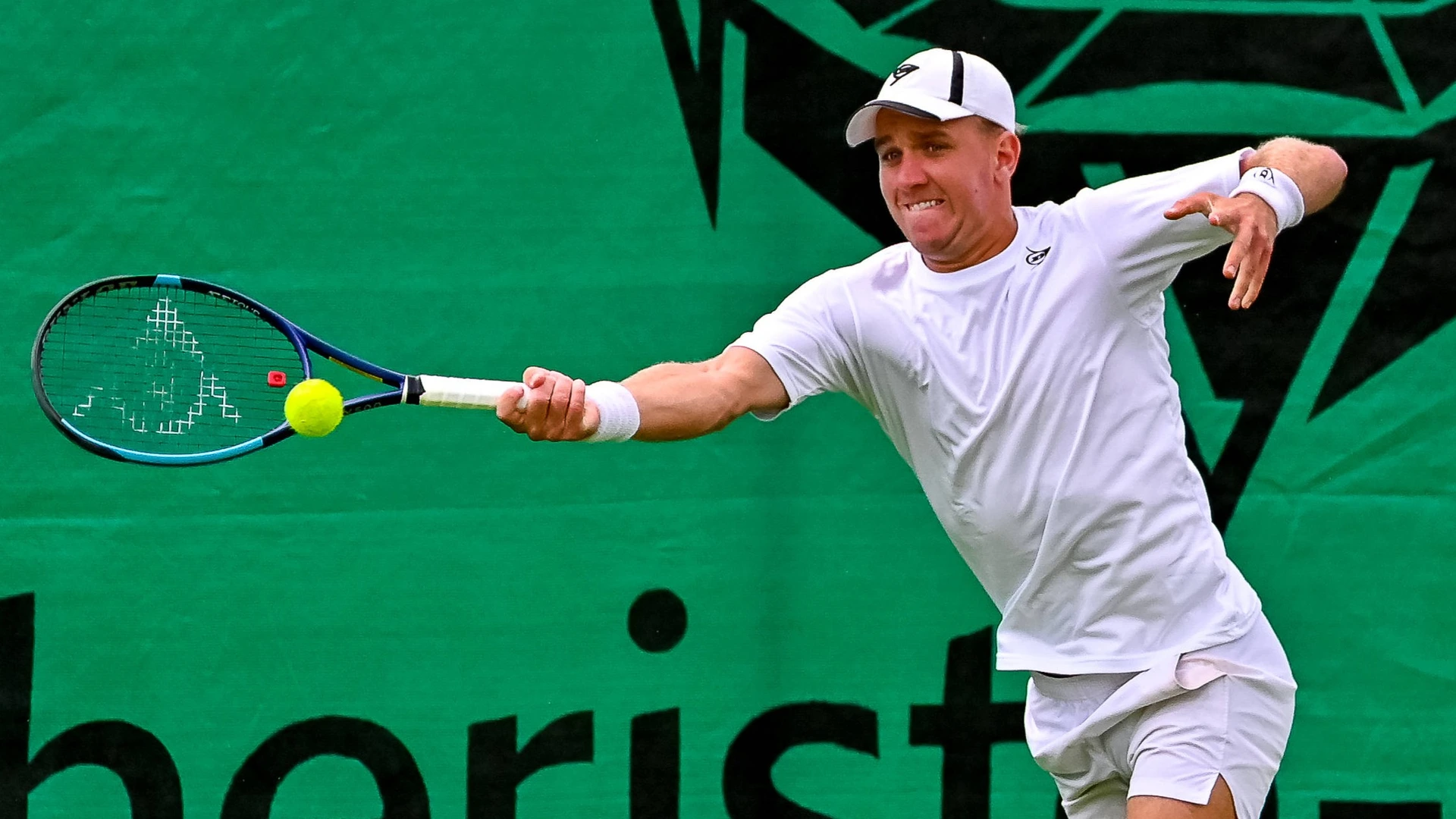 Filip Cristian Jianu Romania beats with forehand TERRA WORTMANN Open 2026, Tennis, ATP 500, Tournament, Qualification, 13 06 2026