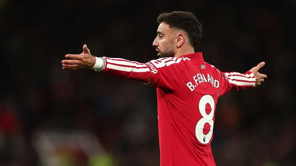 Bruno Fernandes, dezamăgire vizibilă după un nou pas greșit al lui Manchester United