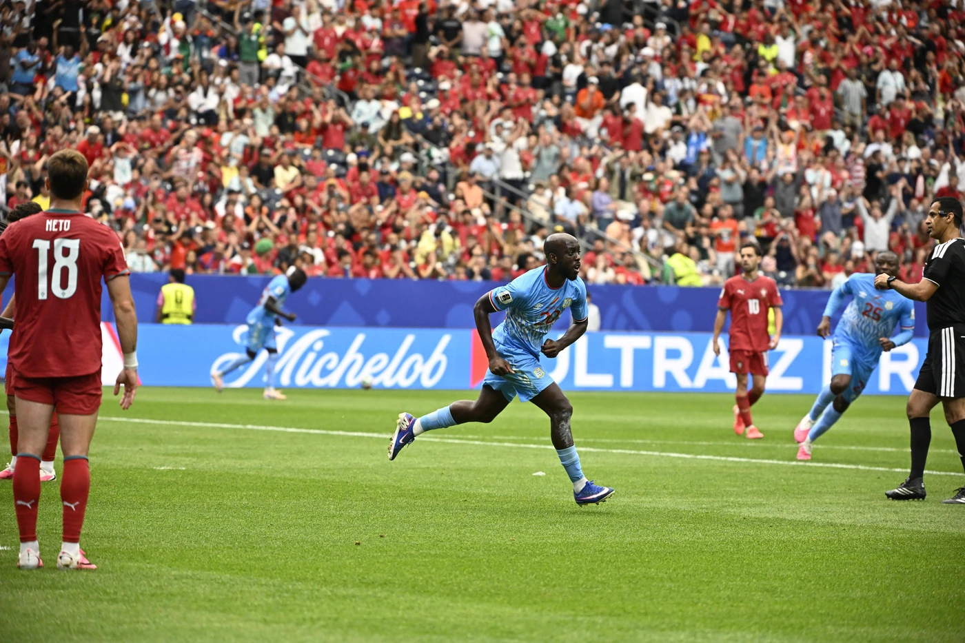 wissa (yoane) FOOT COUPE DU MONDE 2026 PORTUGAL-REPUBLIQUE DU CONGO (1-1) NRG STADIUM HOUSTON ETATS UNIS 17 06 2026 MANTEY STEPHANE (1-1) wissa (yoane) HOUSTON NRG STADIUM GermanyxJapanxUKxFrancexB...