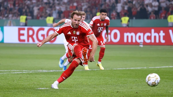 KANE Harry Team FC Bayern Muenchen DFB Pokal Finale 2026 in Berlin Spiel FC Bayern Muenchen VfB Stuttgart 3 0 am 23 05 2026 in Berlin 