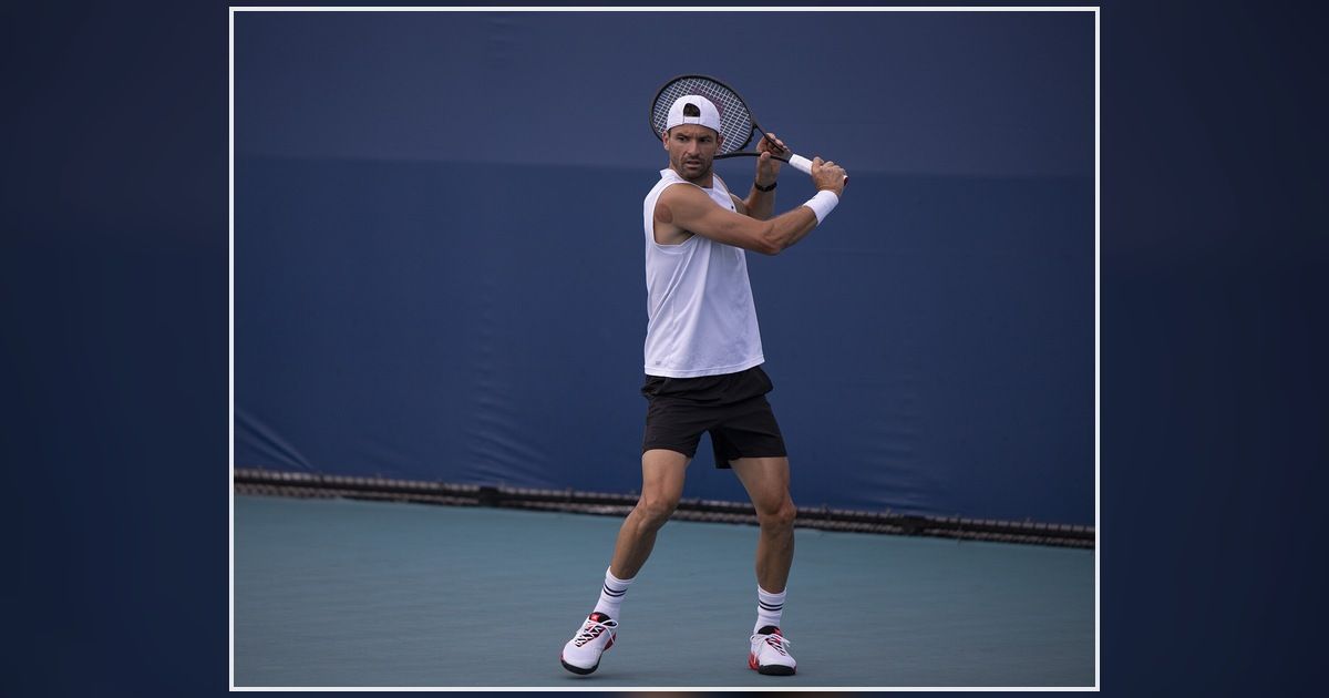 Григор Димитров на Miami Open 2025 – снимка: Vbrunophotog, Wikimedia Commons, CC BY-SA 4.0