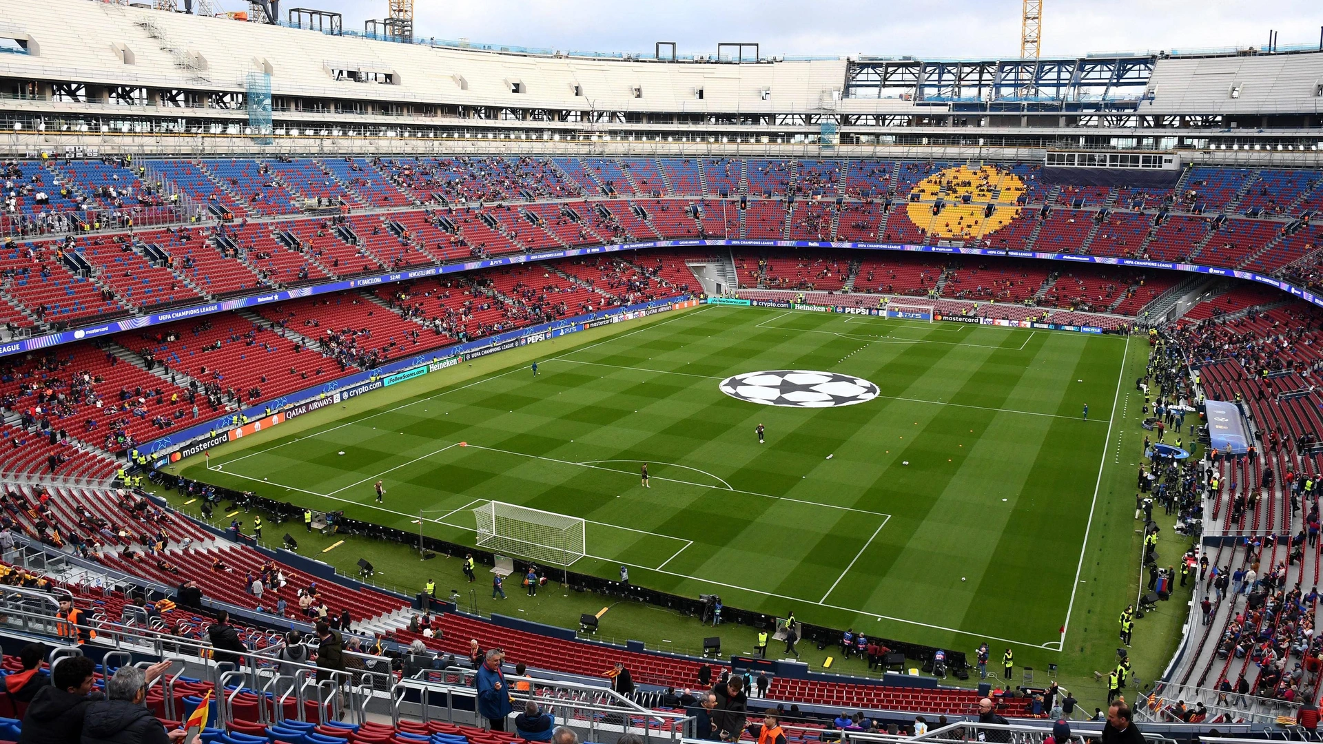 FC Barcelona, Barca v Newcastle United, UEFA Champions League, Football, Camp Nou, Barcelona, SP - 18 Mar 2026 A general view of the stadium. Barcelona Camp Nou Barcelona SP,