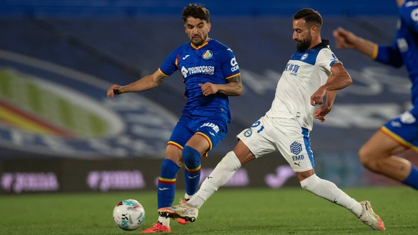 Spanish La Liga EA Sports soccer match Getafe vs Alaves at Coliseum stadium in Getafe, Madrid, 24 September 2025