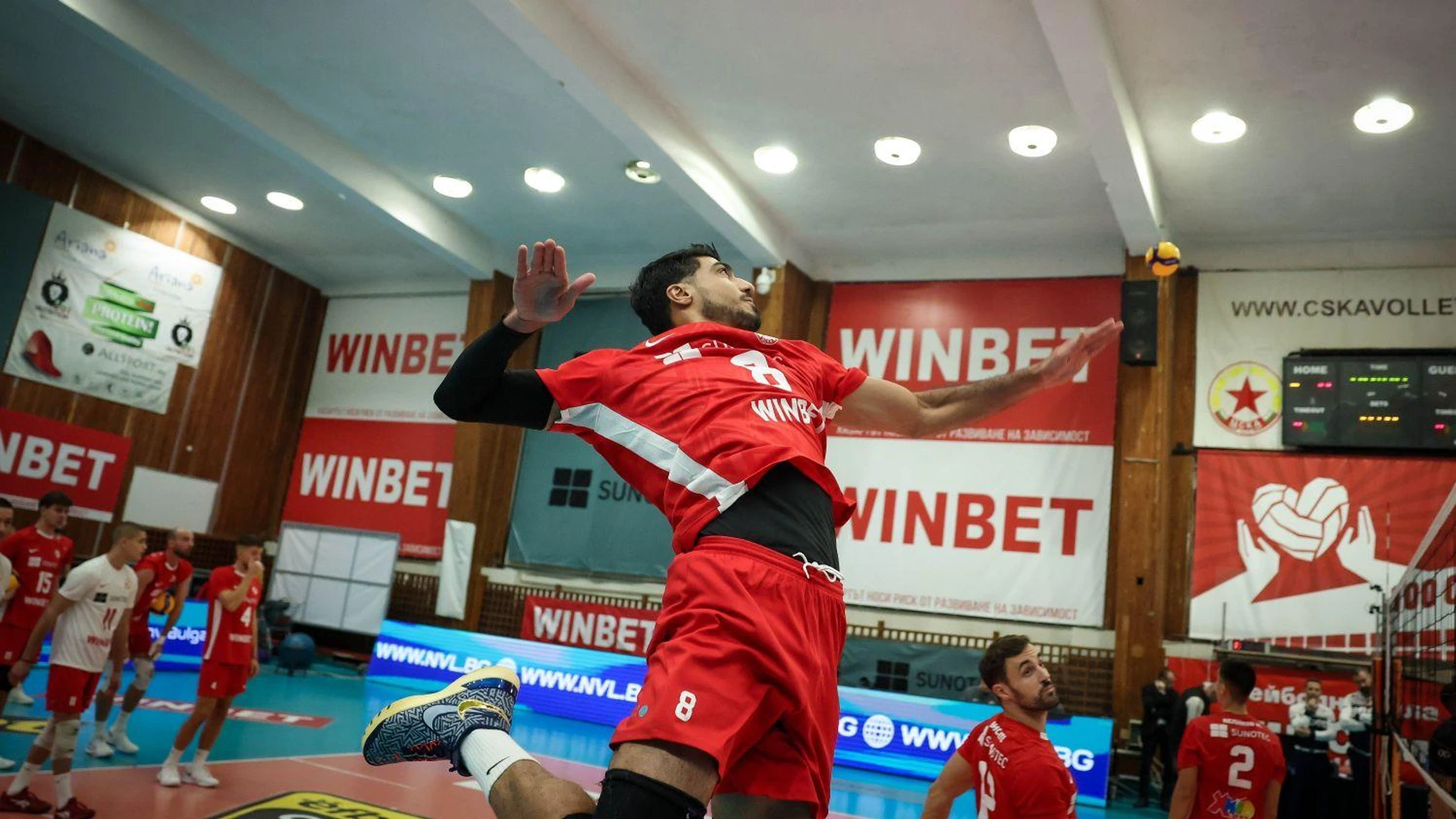 ЦСКА волейбол Супер Волей news.winbet.bg уинбет