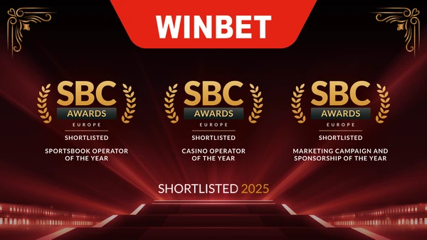 💥BREAKING NEWS: WINBET с три номинации в престижните SBC Awards Europe