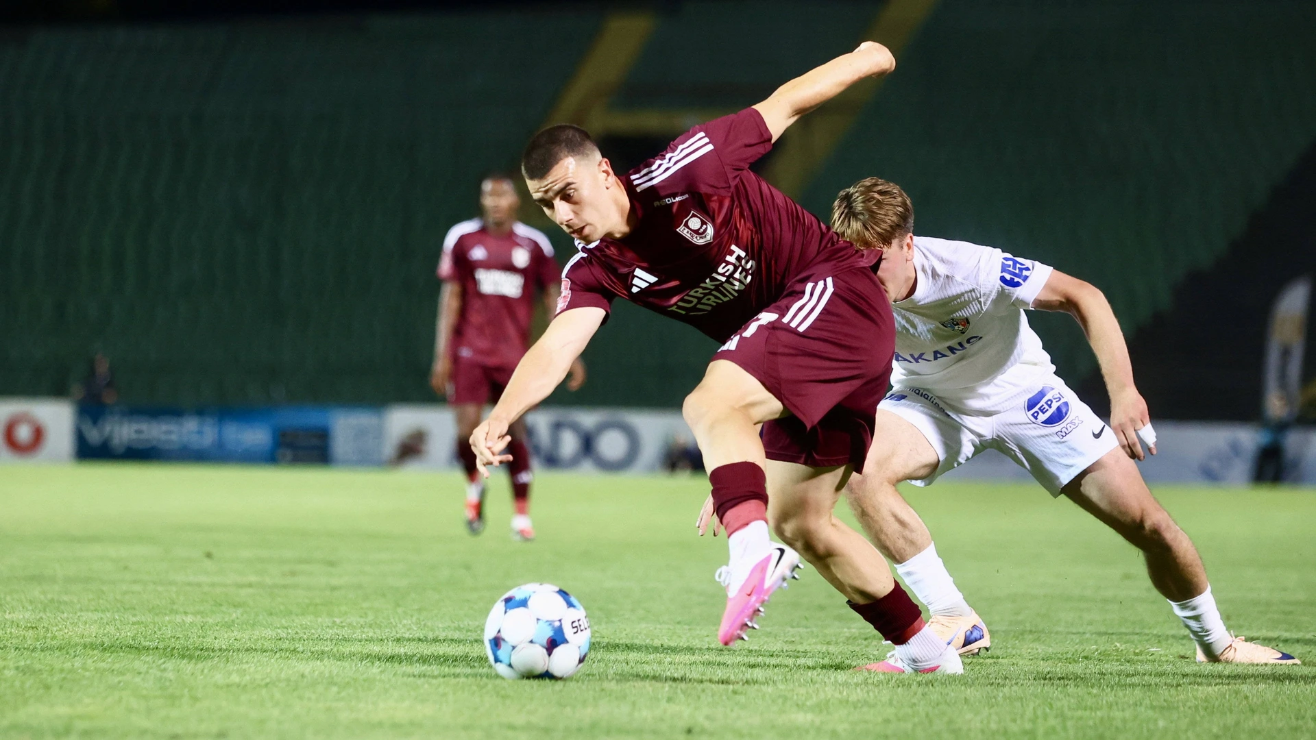 Sarajevo, BiH, 090726. Asim Ferhatovic Hase Stadium. The match of the first qualifying round of the Conference League between FK Sarajevo and Inter Turku.