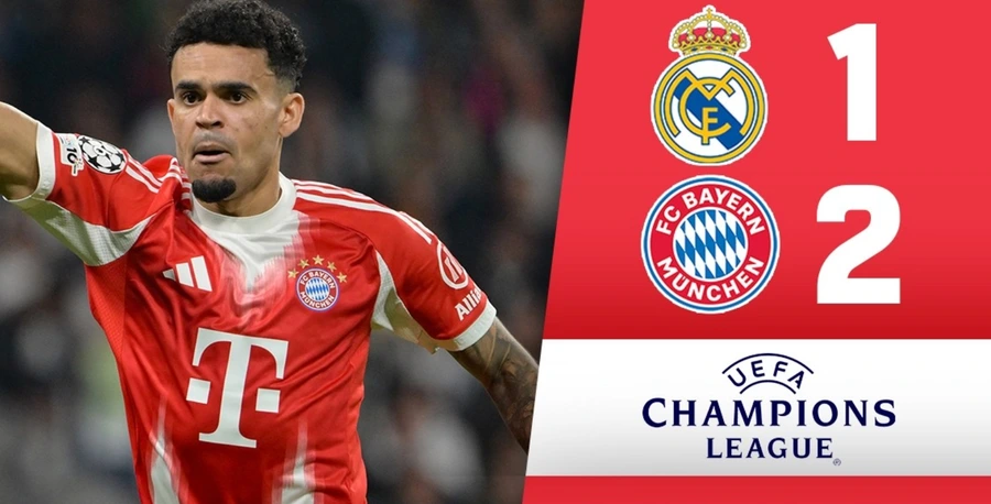 Bayern venció 2-1 al Real Madrid con goles de Luis Díaz y Harry Kane | Champions League