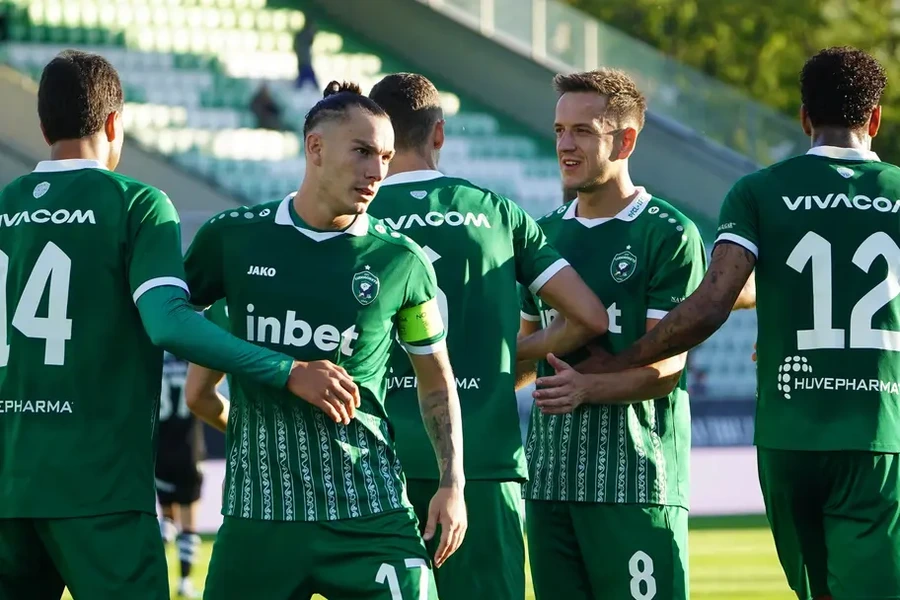 Лудогорец разгроми Черно море с 5:0 в контрола, Ерик Маркус записа хеттрик 