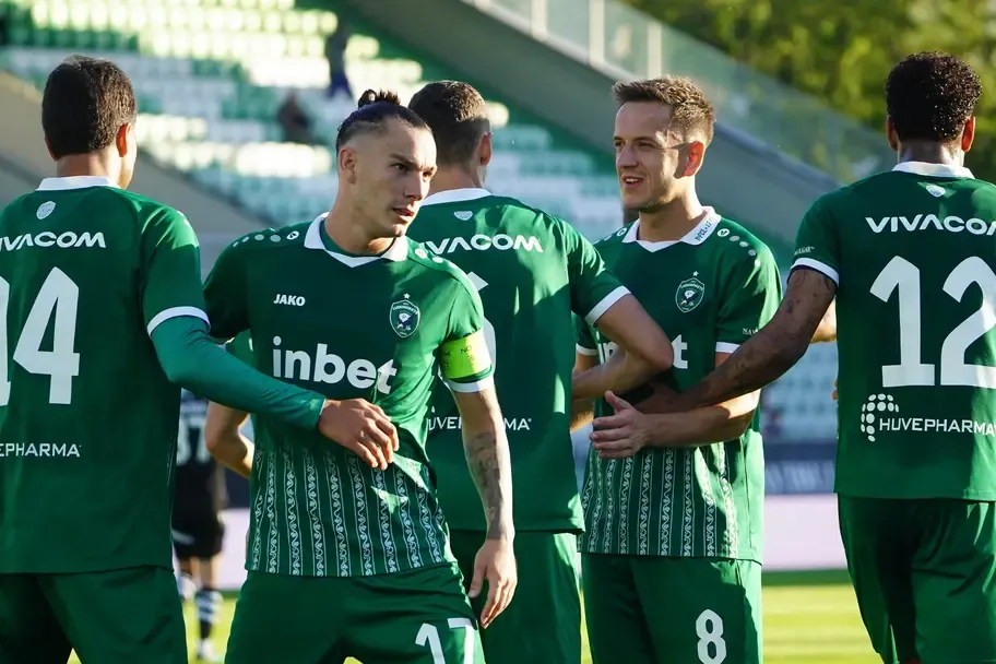 Лудогорец разгроми Черно море с 5:0 в контрола, Ерик Маркус записа хеттрик