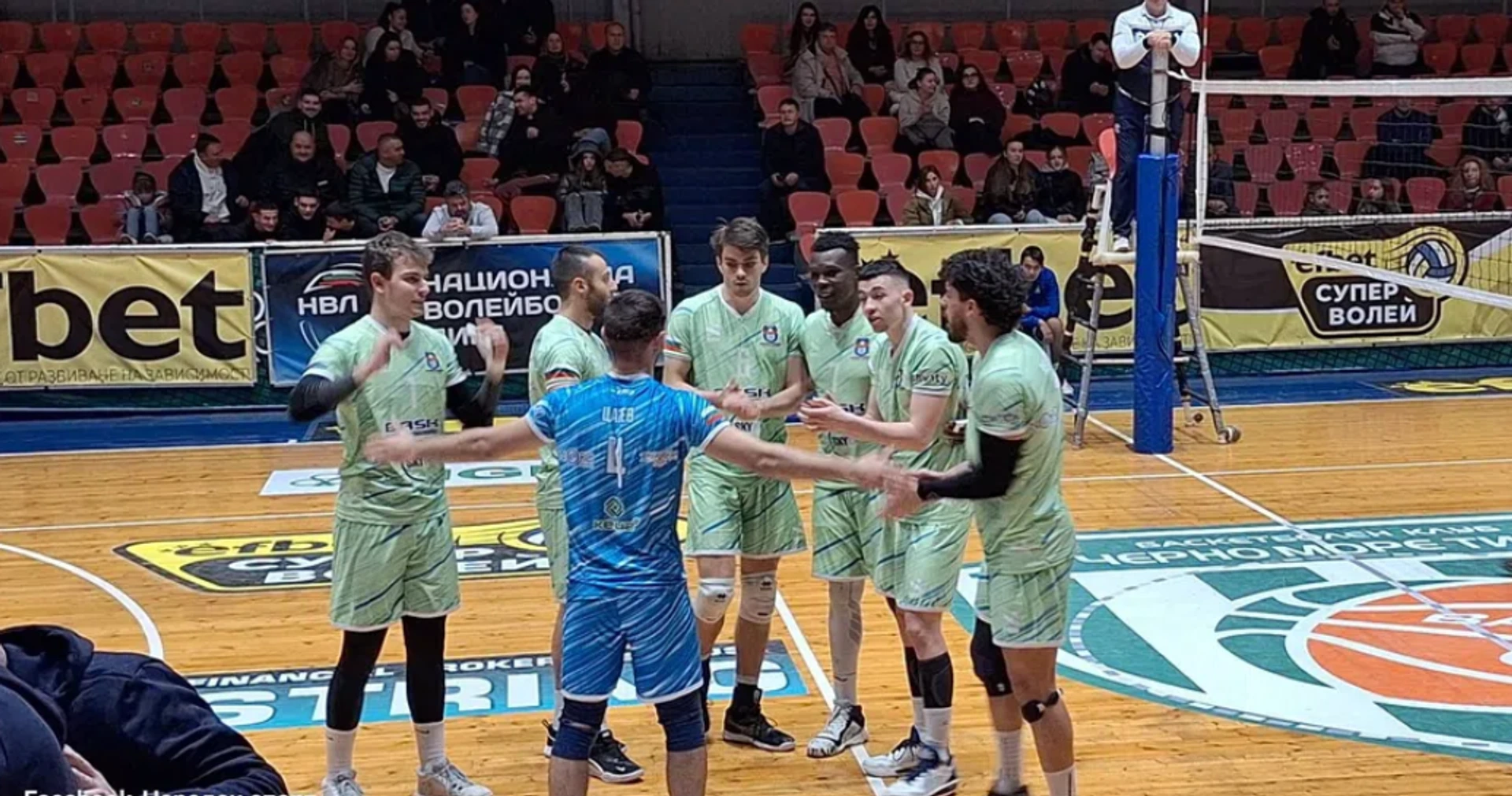 Черно море с втора победа в efbet Супер Волей