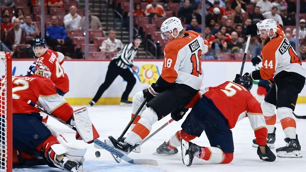 🏒 NHL: Оспорван мач с малко голове между Филаделфия и Флорида