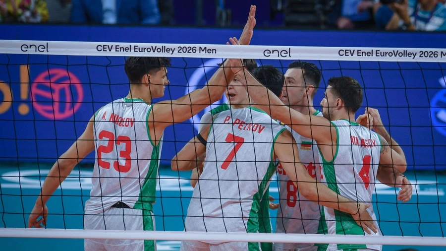 EВРОВОЛЕЙ 2026 (МЪЖЕ): 3:0 за България срещу Израел преди големите сметки с Полша