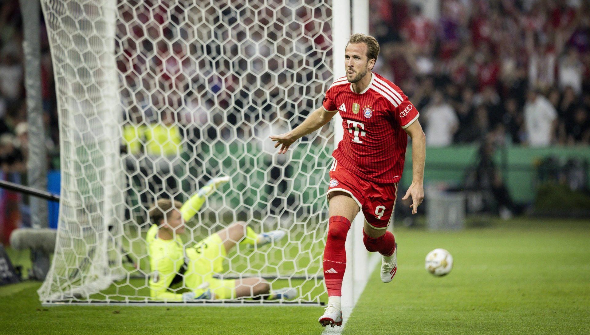 Berlin, Germany 23rd May 2026 Goal celebration Harry Kane FCB Bayern Munich VfB Stuttgart 23 05 2026