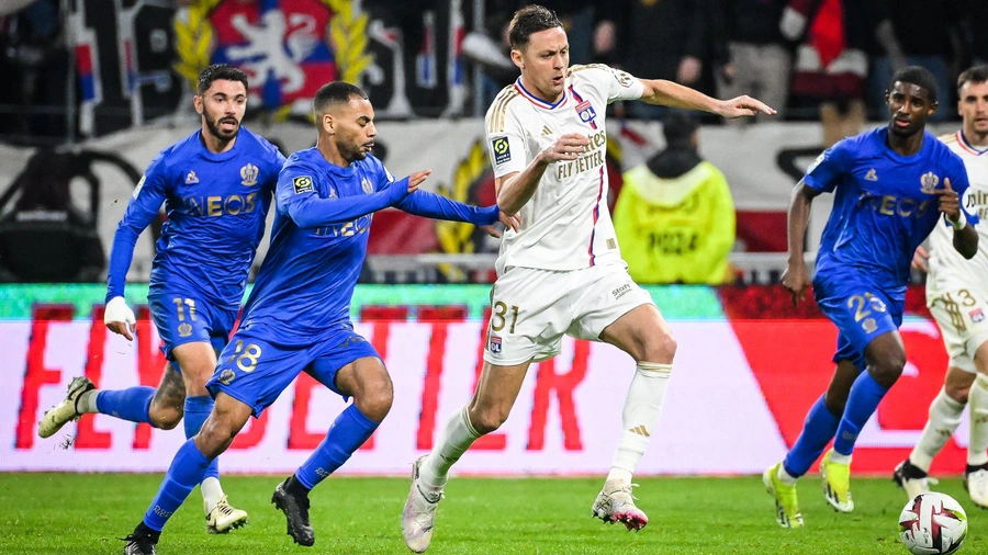 🇫🇷 ЛИГА 1: Ница ще спечелят второто полувреме срещу Лион