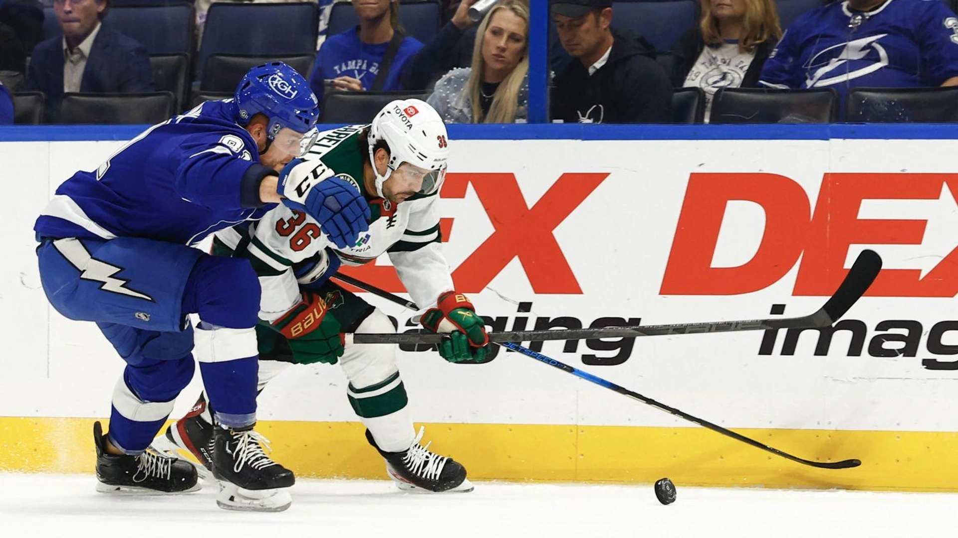 Минесота Уайлд Тампа Бей Лайтнинг НХЛ NHL хокей уинбет