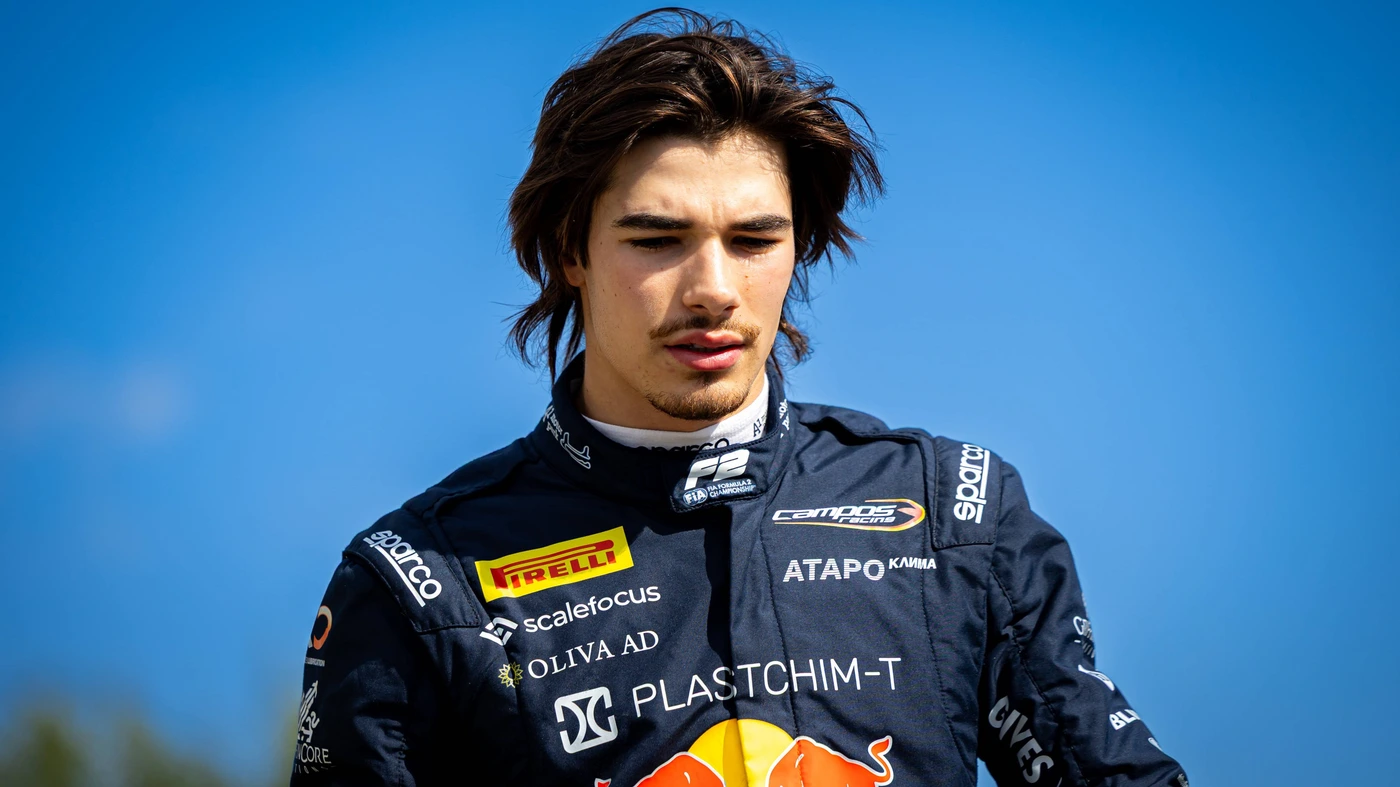 TSOLOV Nikola (bul), Campos Racing, Dallara F2 2024, portrait during the 9th round of the 2026 FIA Formula 2 Championship from July 24 to 26, 2026