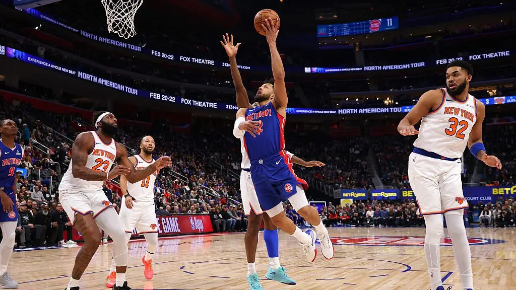 Detroit Pistons cemented their first place in the East after a win against the Knicks.