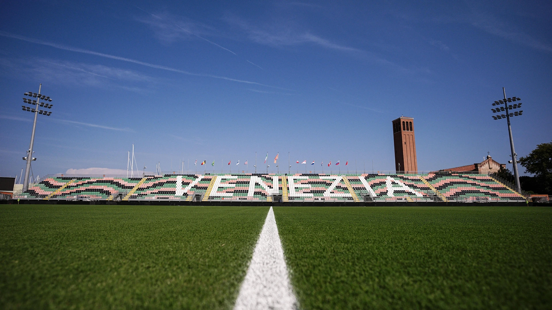 General view of Pier Luigi Penzo Stadium before the Serie A soccer match between Venezia and Torino in Venice, Italy - Friday, August 30, 2024.
