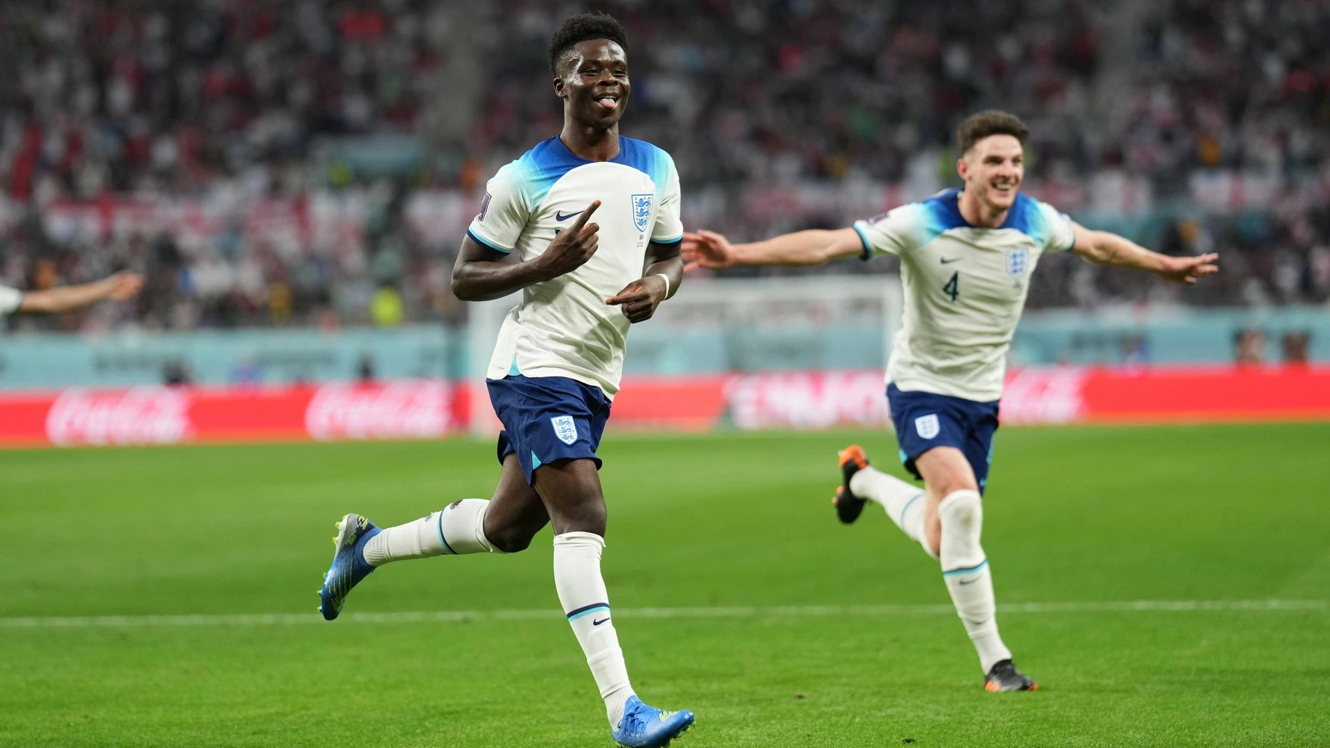 букайо сака, деклан райс, англия, футбол, световно първенство, england, saka, rice, wolrd cup