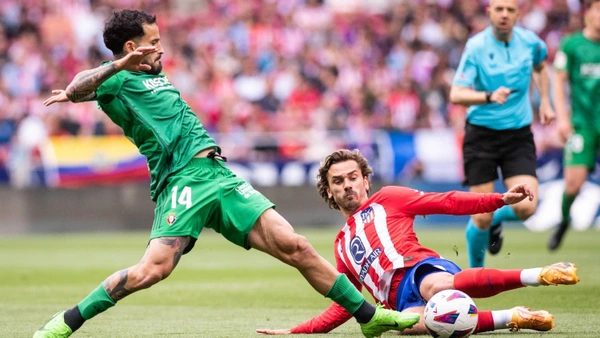 Spain La Liga soccer match Atletico Madrid vs Osasuna at Civitas Metropolitano Stadium in Madrid, 19 May 2024