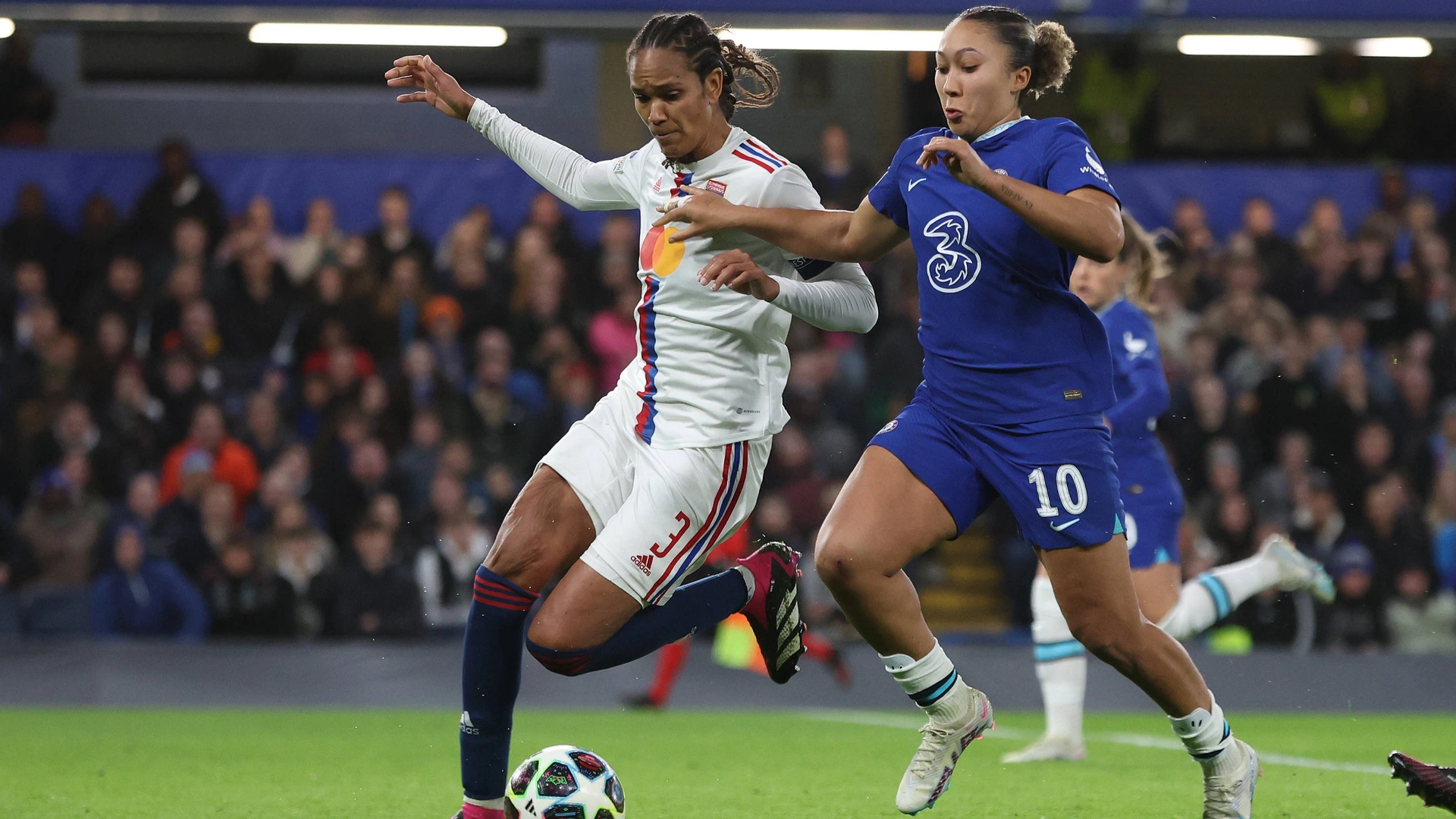 Chelsea Women v Olympique Lyonnais - UEFA Womens Champions League - Quarter Final - 2nd Leg - Stamford Bridge March 30, 2023