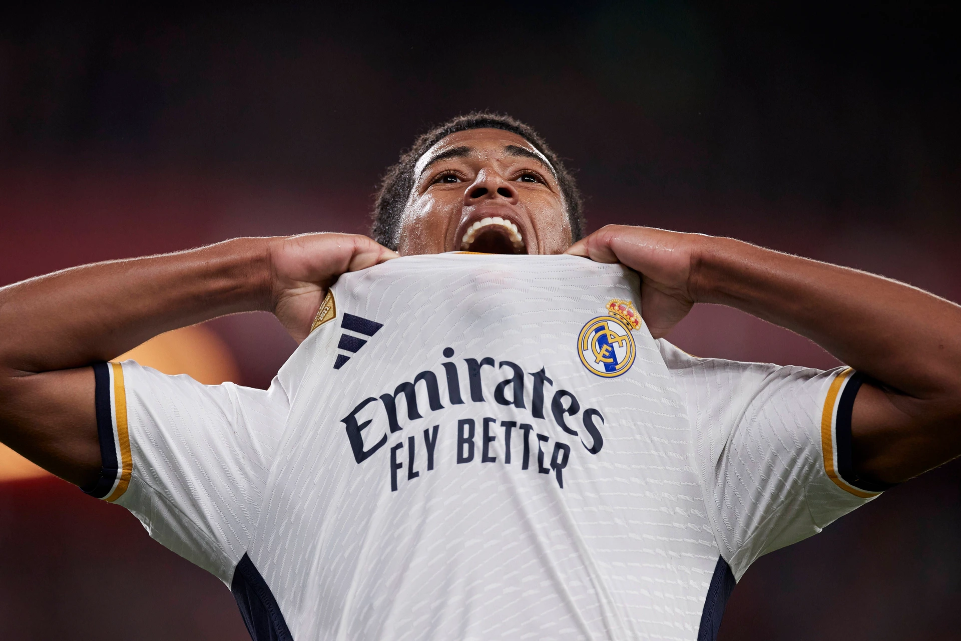 Athletic Club v Real Madrid CF - LaLiga EA Sports Jude Bellingham of Real Madrid CF reacts during the LaLiga EA Sports match between Athletic Club and Real Madrid CF at San Mames on August 12, 2023, in Bilbao, Spain. Bilbao San Mames Basque Country Spain RL_ATHvRMCF_084 Copyright: xRicardoxLarreinax