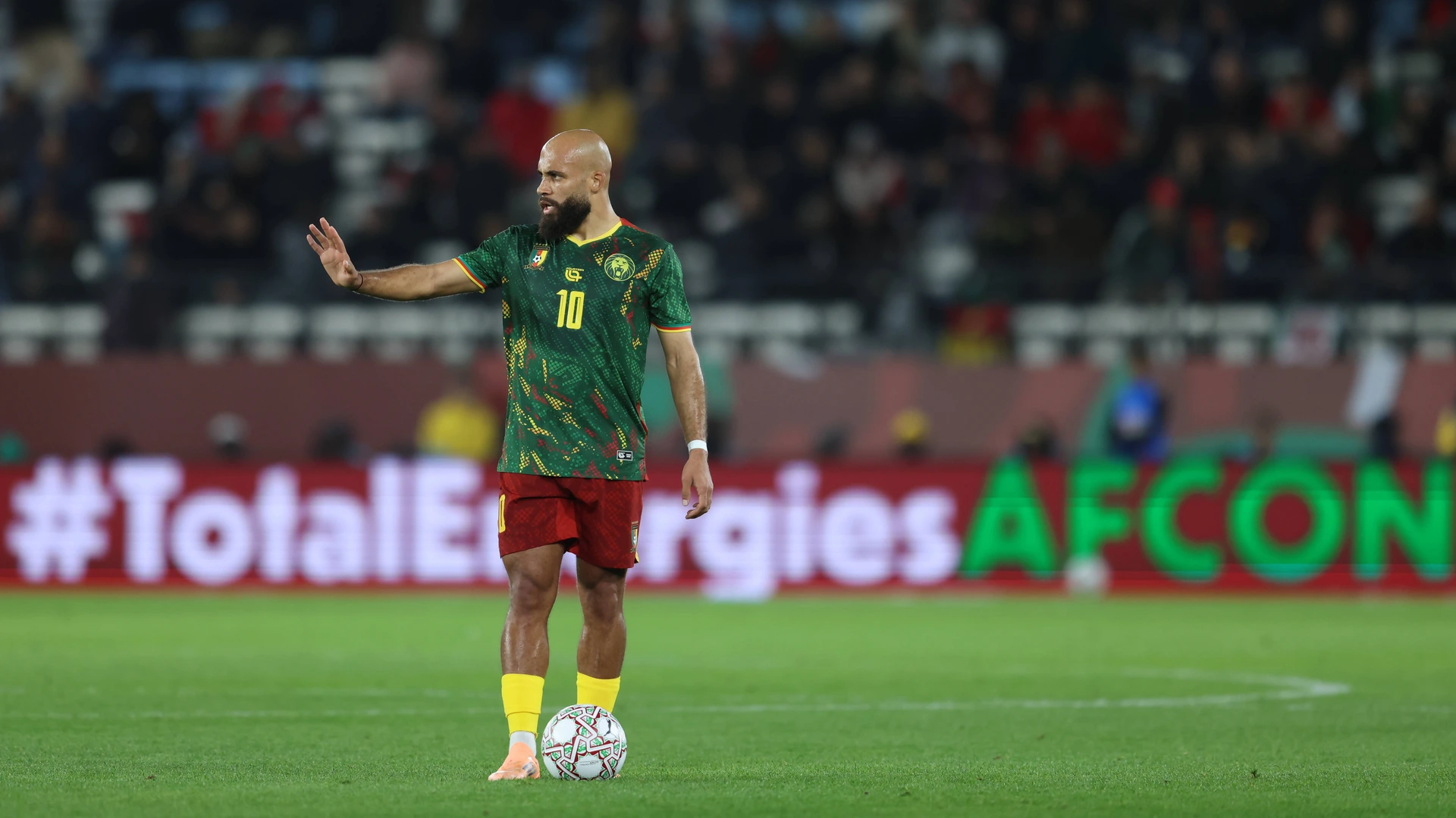 Bryan Mbeumo of Cameroon national team, Nationalteam during the Africa Cup of Nations Round of 16 match between South Africa national team and Cameroon at Al Barid Stadium on January 4, 2026