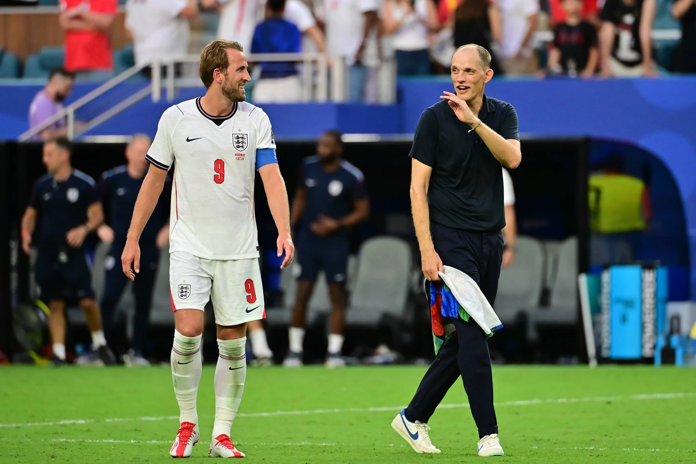 Miami Stadium MIAMI (FL), 11 07 2026 - SPORTS: WORLD CUP: NORWAY vs ENGLAND - Thomas Tuchel of England - Match between NORWAY vs ENGLAND, valid for the Quarter-finals of the FIFA World Cup, WM, Wel...