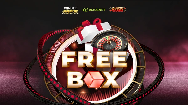 🎁EXCLUSIVE: Емоции всеки уикенд през януари в WINBET с Free Box на рулетки на Amusnet