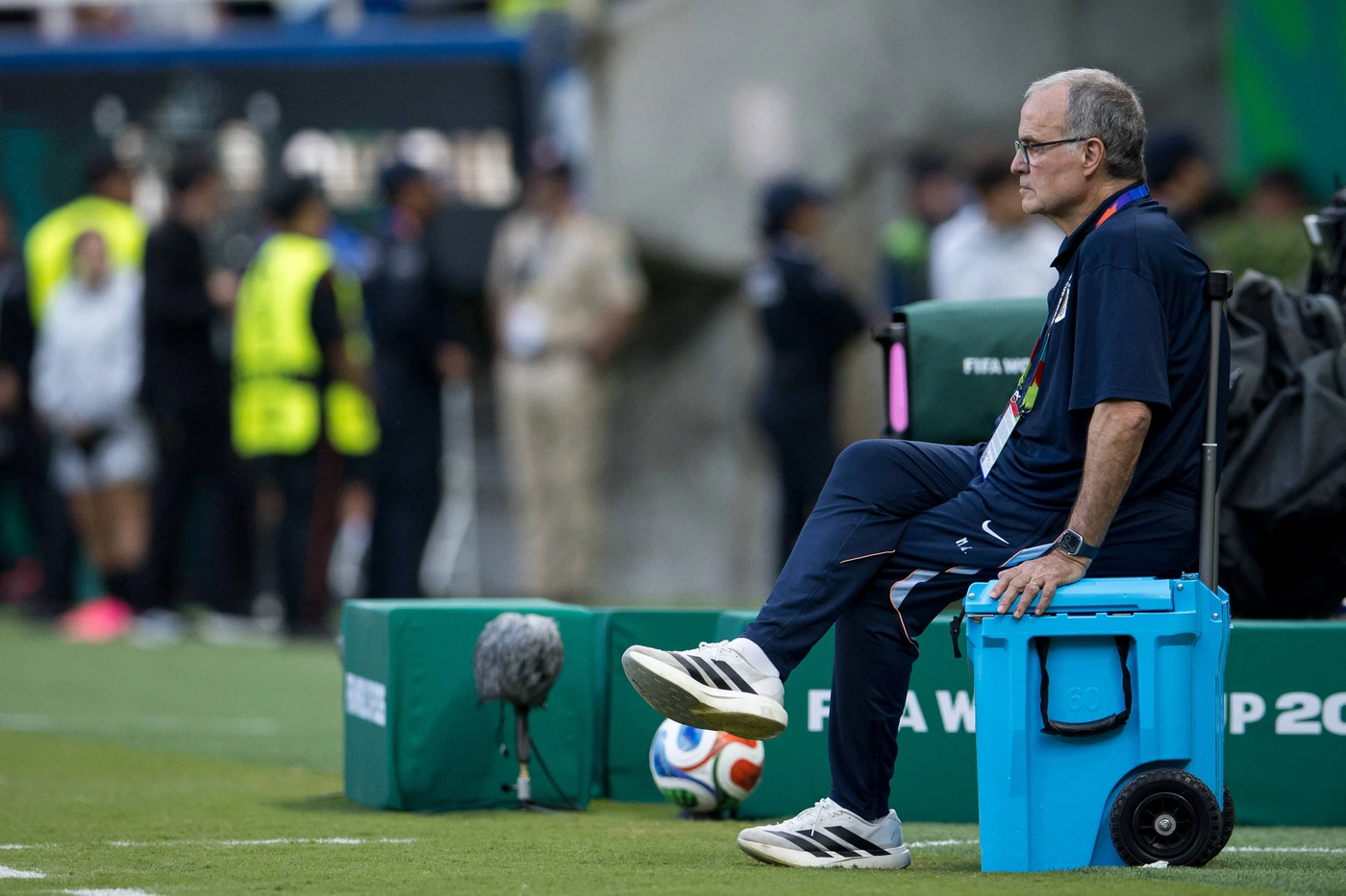 Uruguay v Spain - FIFA World Cup, WM, Weltmeisterschaft, Fussball 2026 GUADALAJARA, MEXICO - June 26: Marcelo Bielsa before the FIFA World Cup group stage, the match between Uruguay and Spain at Gu...
