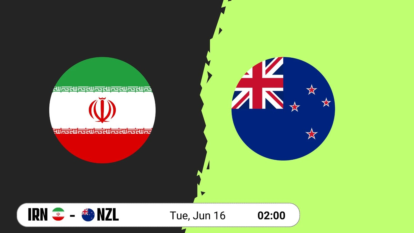 Iran vs New Zealand