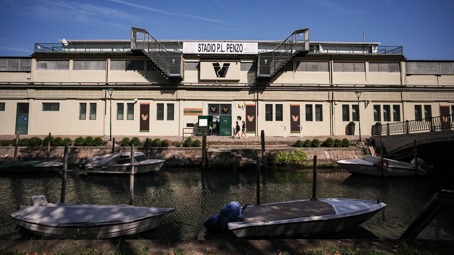 General view of Pier Luigi Penzo Stadium before the Serie A soccer match between Venezia and Torino in Venice, north est Italy - Friday, August 30, 2024.