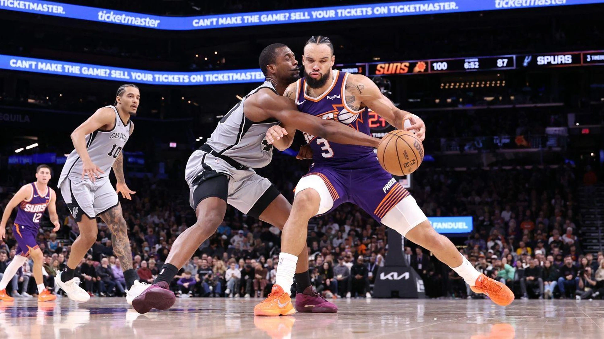 Сан Антонио Спърс Финикс Сънс НБА NBA news.winbet.bg уинбет
