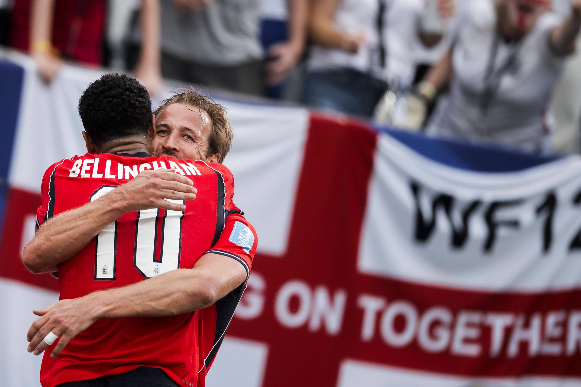 Panama v England - FIFA World Cup, WM, Weltmeisterschaft, Fussball 2026 Harry Kane of England celebrates with Jude Bellingham of England after scoring a goal during the FIFA World Cup 2026 Group L ...