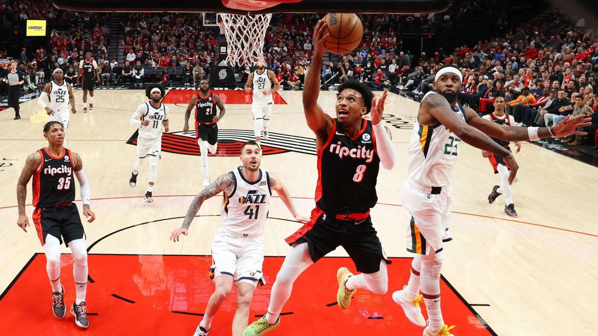Юта Джаз Портланд Трейлблейзърс NBA НБА уинбет news.winbet.bg