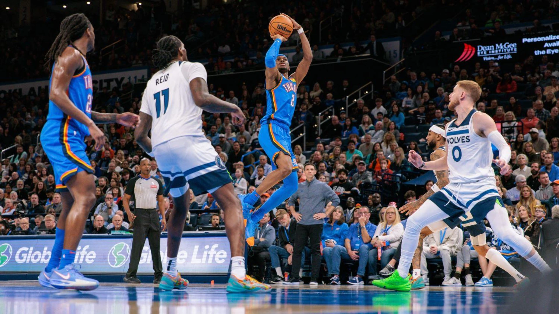 Оклахома Сити Тъндър Минесота Тимбъруулвс НБА NBA news.winbet.bg