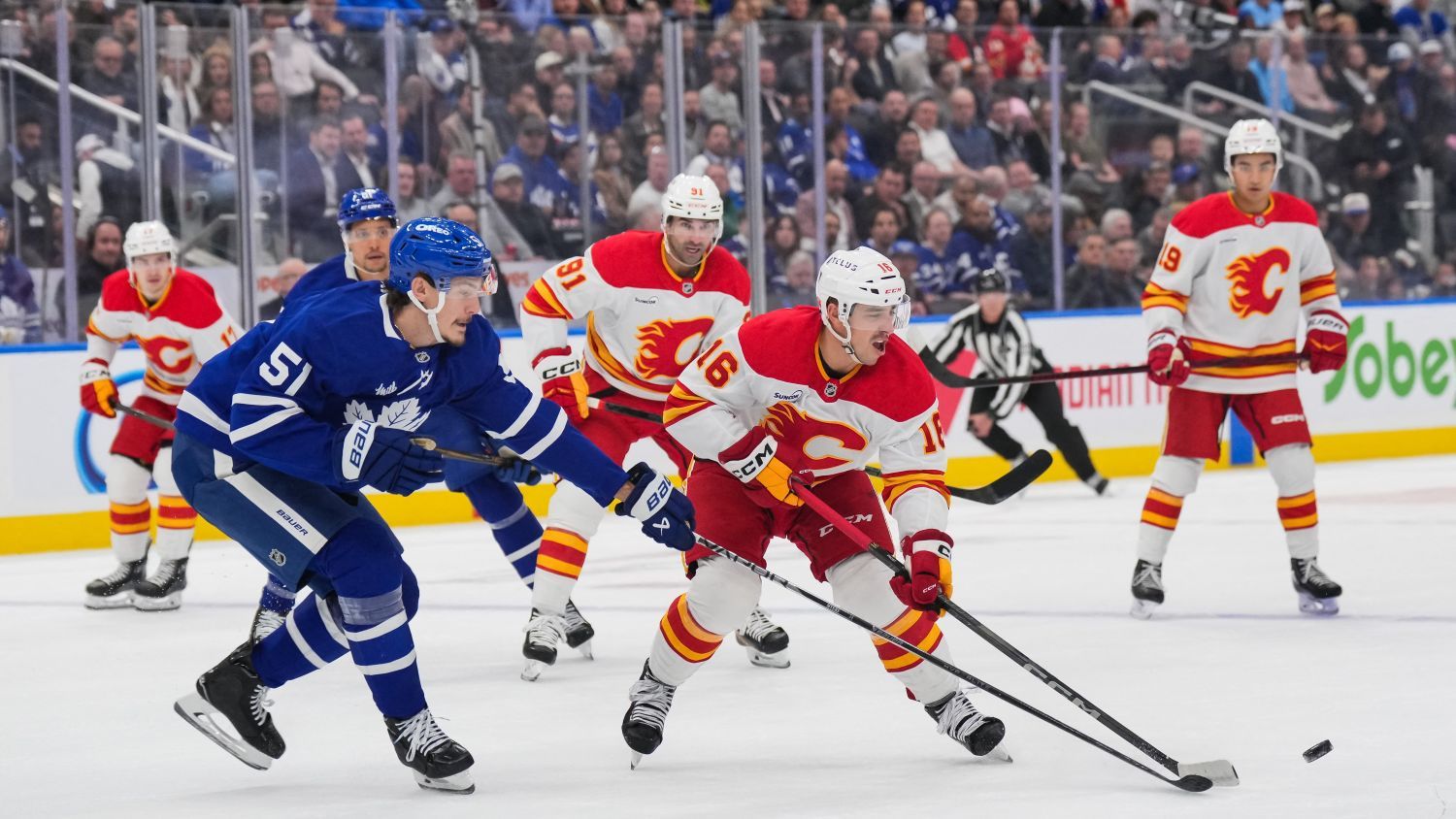 Торонто Мейпъл Лийфс Калгари Флеймс НХЛ NHL