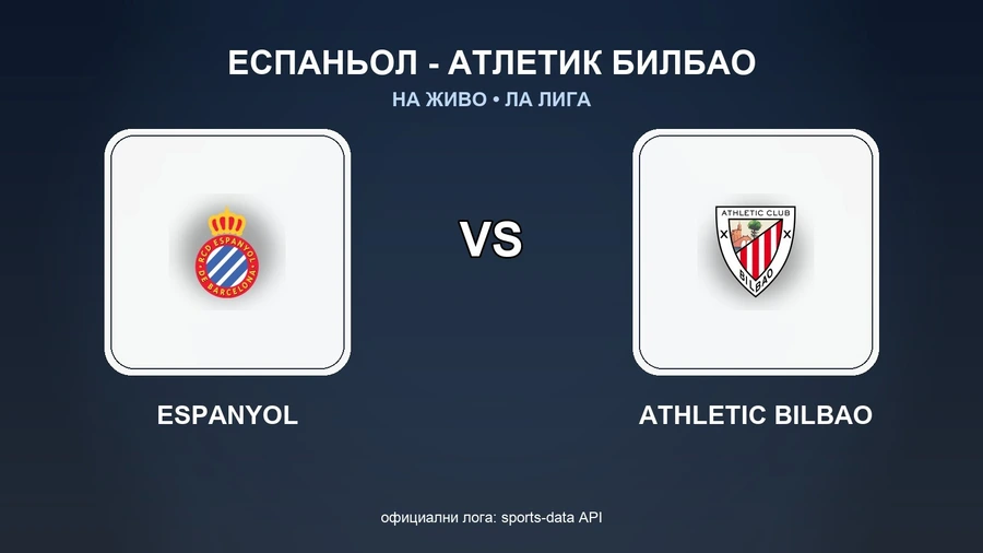 Еспаньол - Атлетик Билбао 1:0 НА ЖИВО