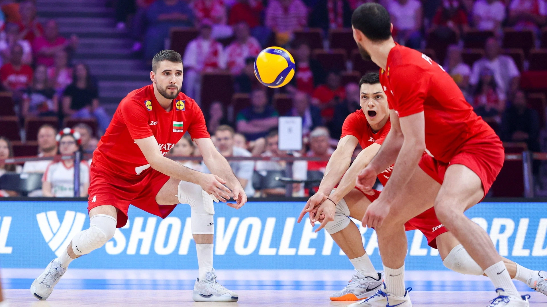 MENS VOLLEYBALL NATIONS LEAGUE 2025 - POOL 7 WEEK 3 - MATCH IN GDANSK: BULGARIA - CUBA MARTIN ATANASOV ALEKSANDAR NIKOLOV