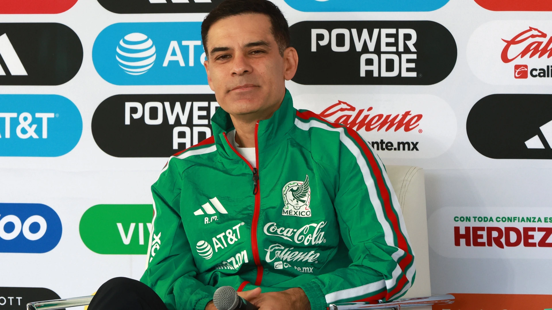 Rafael Marquez speaks during his presentation as the new Technical Director of the Mexican National Football Team on September 10, 2026