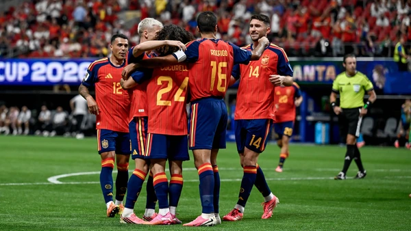 CALCIO: Quarti di finale, Spagna-Belgio