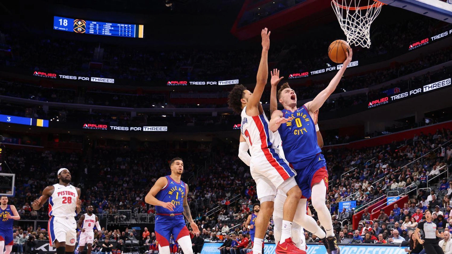 Детройт Пистънс Денвър нъгетс НБА NBA news.winbet.bg уинбет
