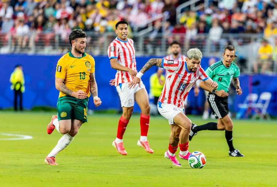 Paraguai e Austrália combinaram um resultado que agradou a ambos