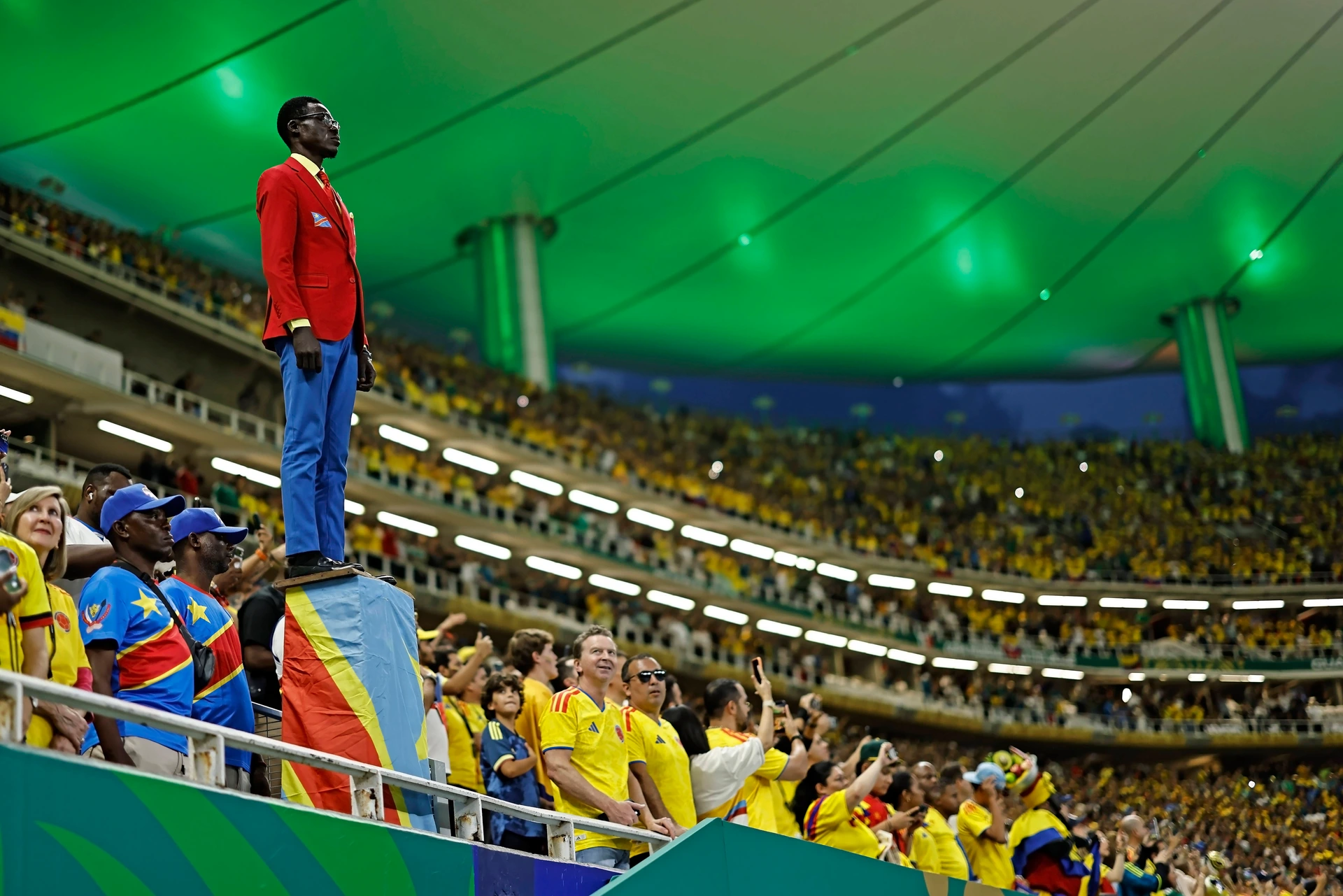RECORD DATE NOT STATED 23rd June 2026; Guadalajara Stadium, Guadalajara, Mexico; FIFA World Cup, WM, Weltmeisterschaft, Fussball Football, Colombia versus Democratic Republic of Congo; Michel Nkuka...