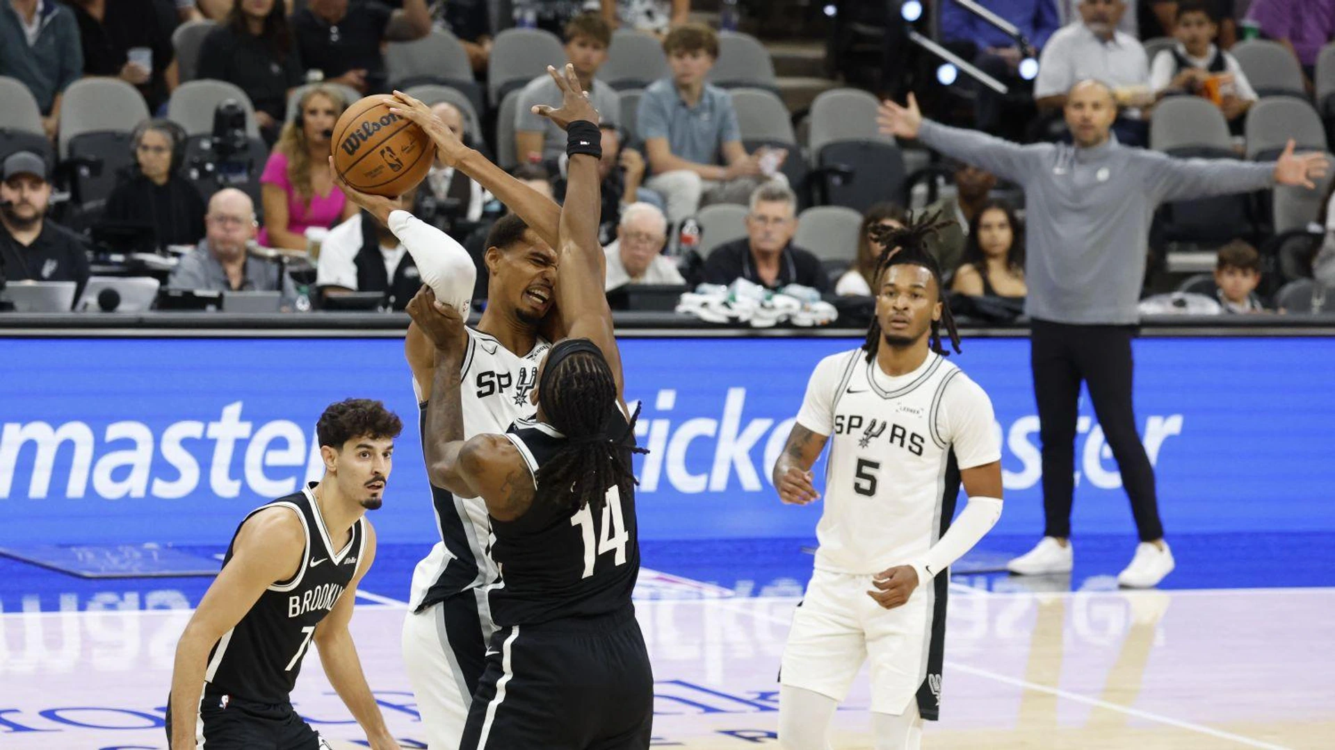 Сан Антонио Спърс Бруклин Нетс НБА NBA баскетбол уинбет news.winbet.bg