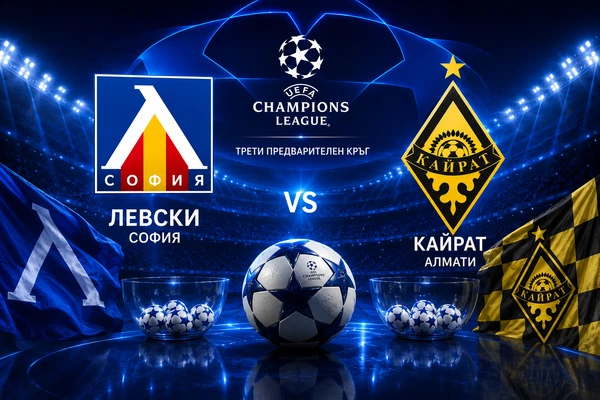 Левски е фаворит срещу Кайрат!