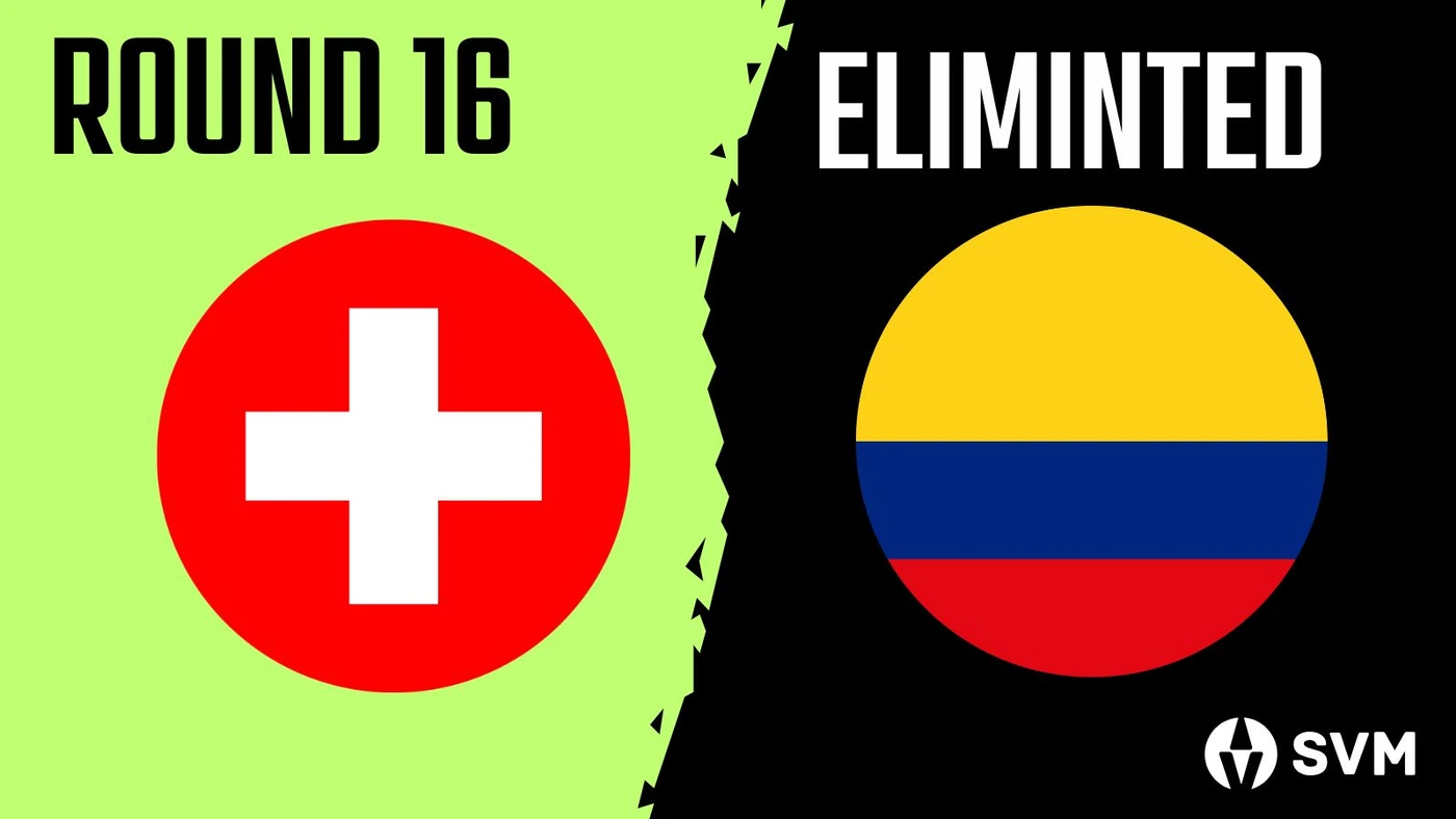 Switzerland vs Colombia